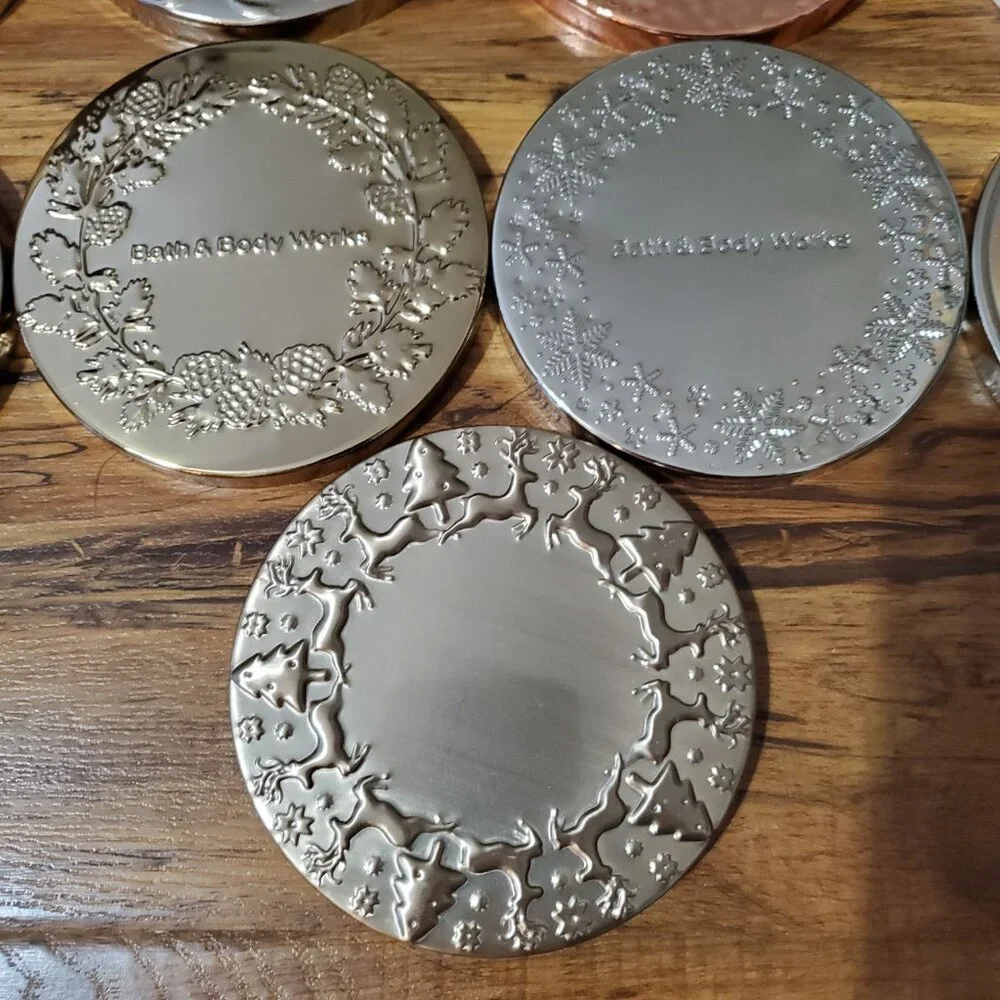 Bath & Body Works Decorative 3-Wick Candle Lids